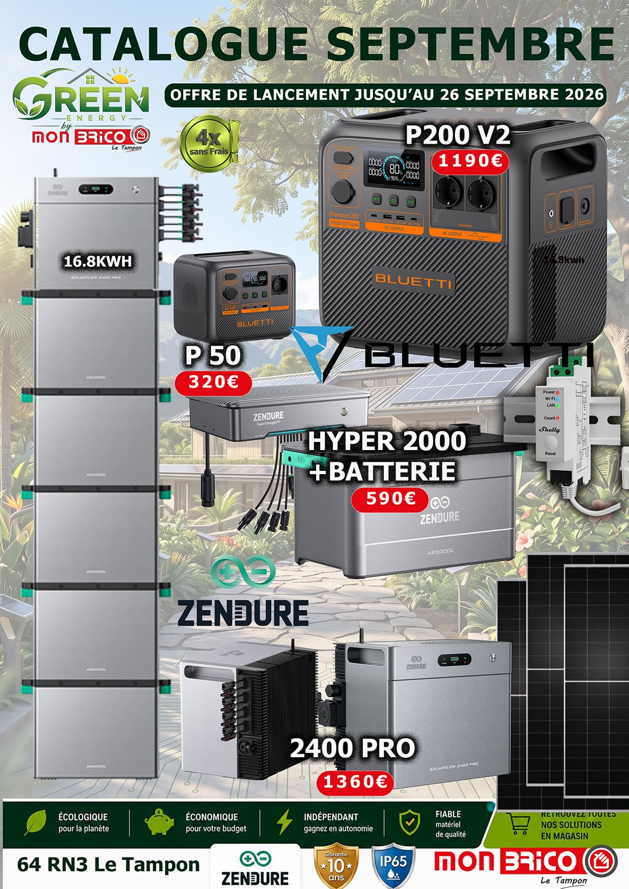 L'ÉNERGIE DURABLE À PORTÉE DE TOUS