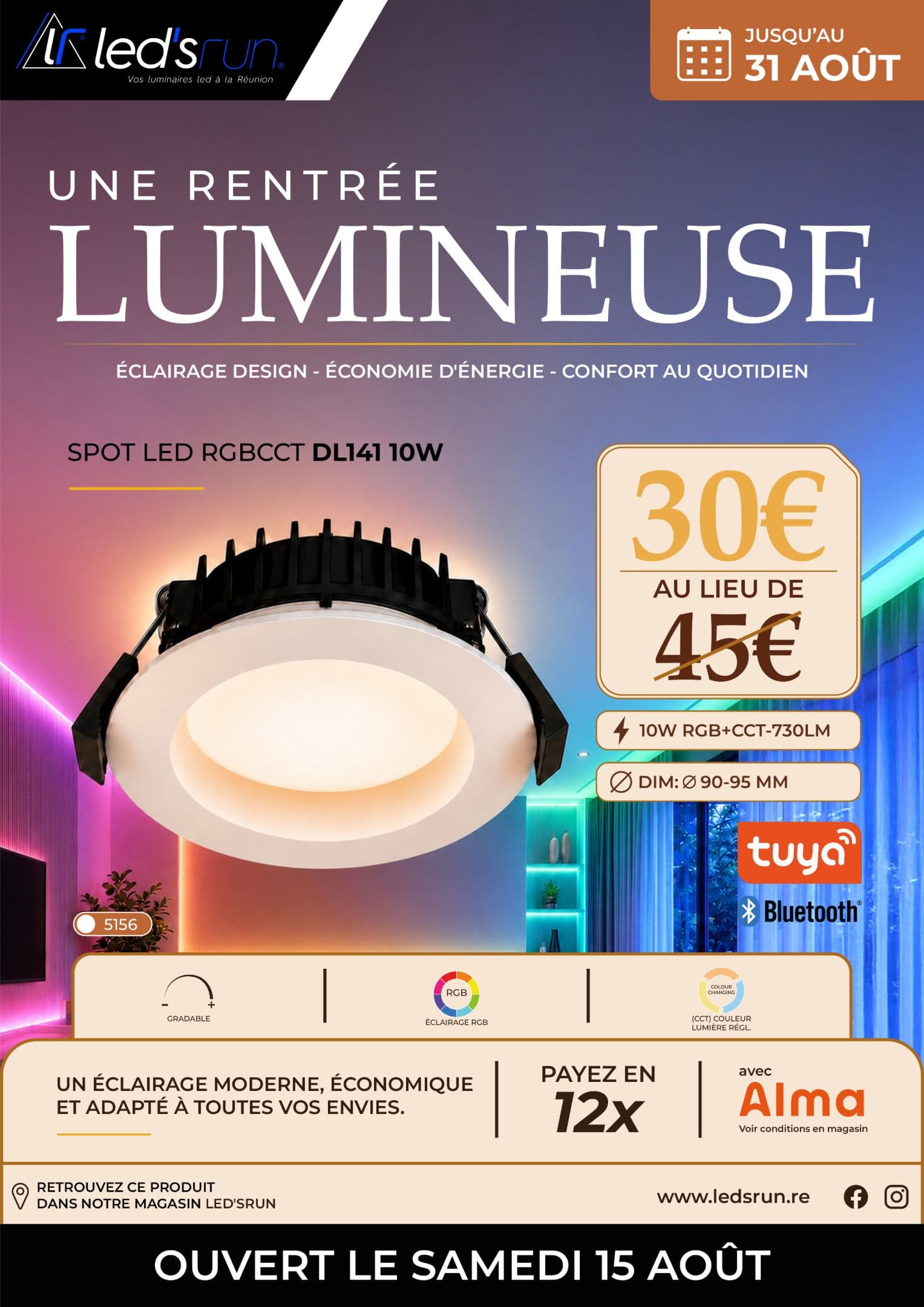 UNE RENTRÉE LUMINEUSE