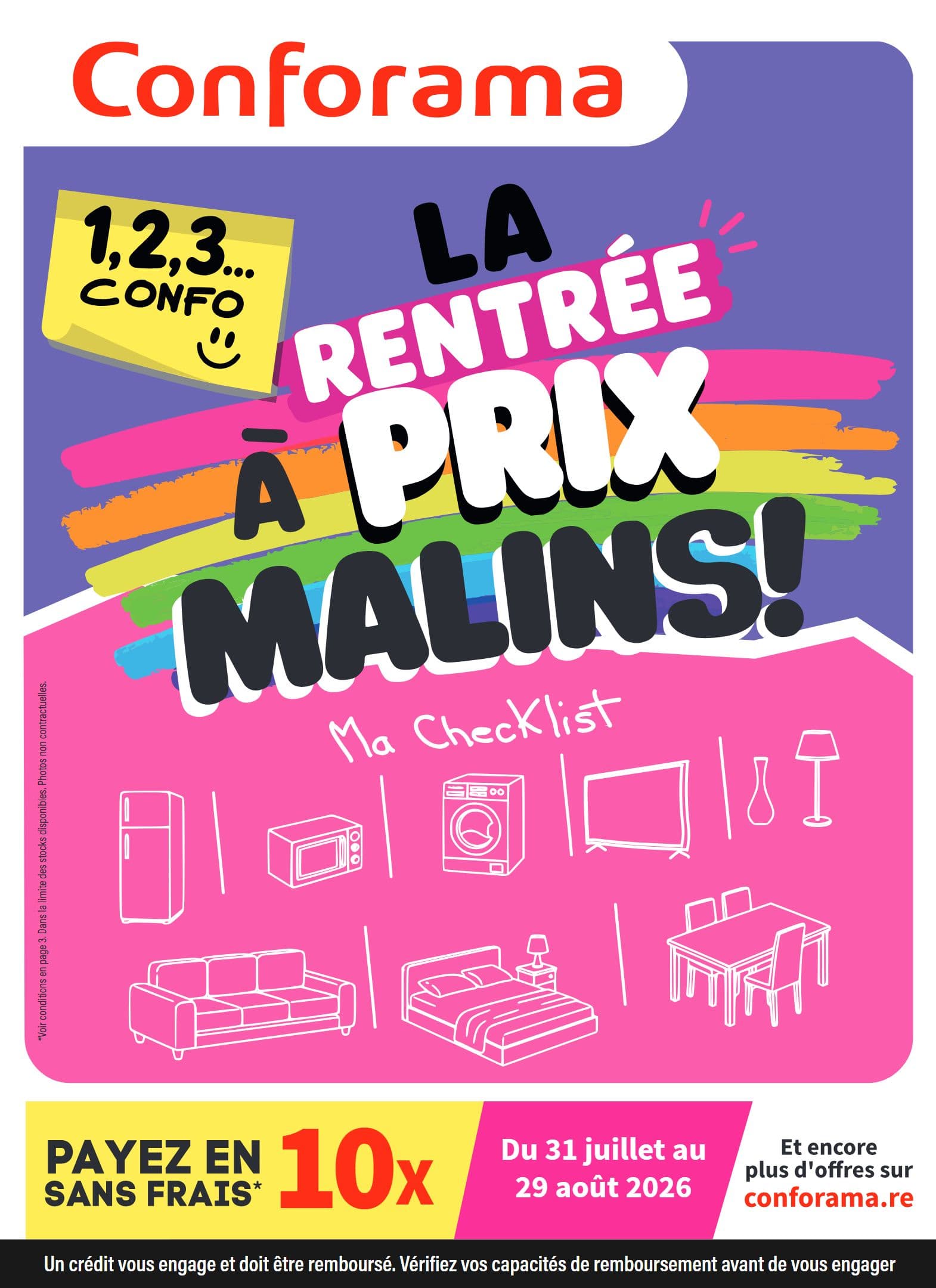 LA RENTRÉE À PRIX MALINS