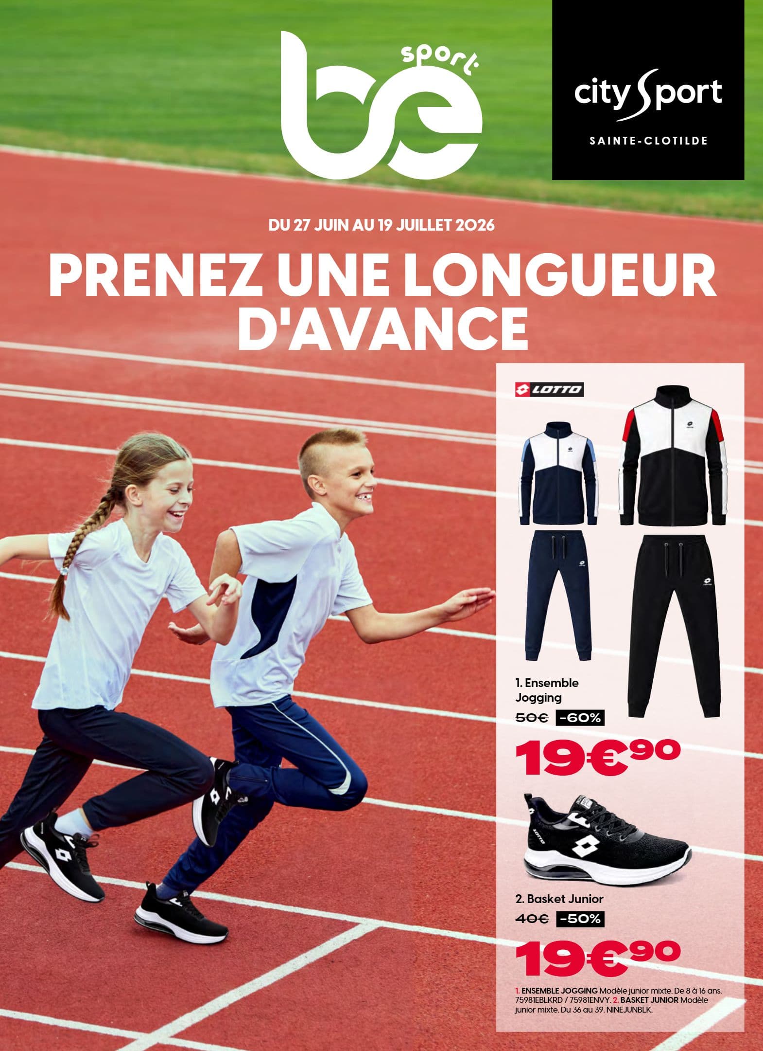 PRENEZ UNE LONGUEUR D'AVANCE