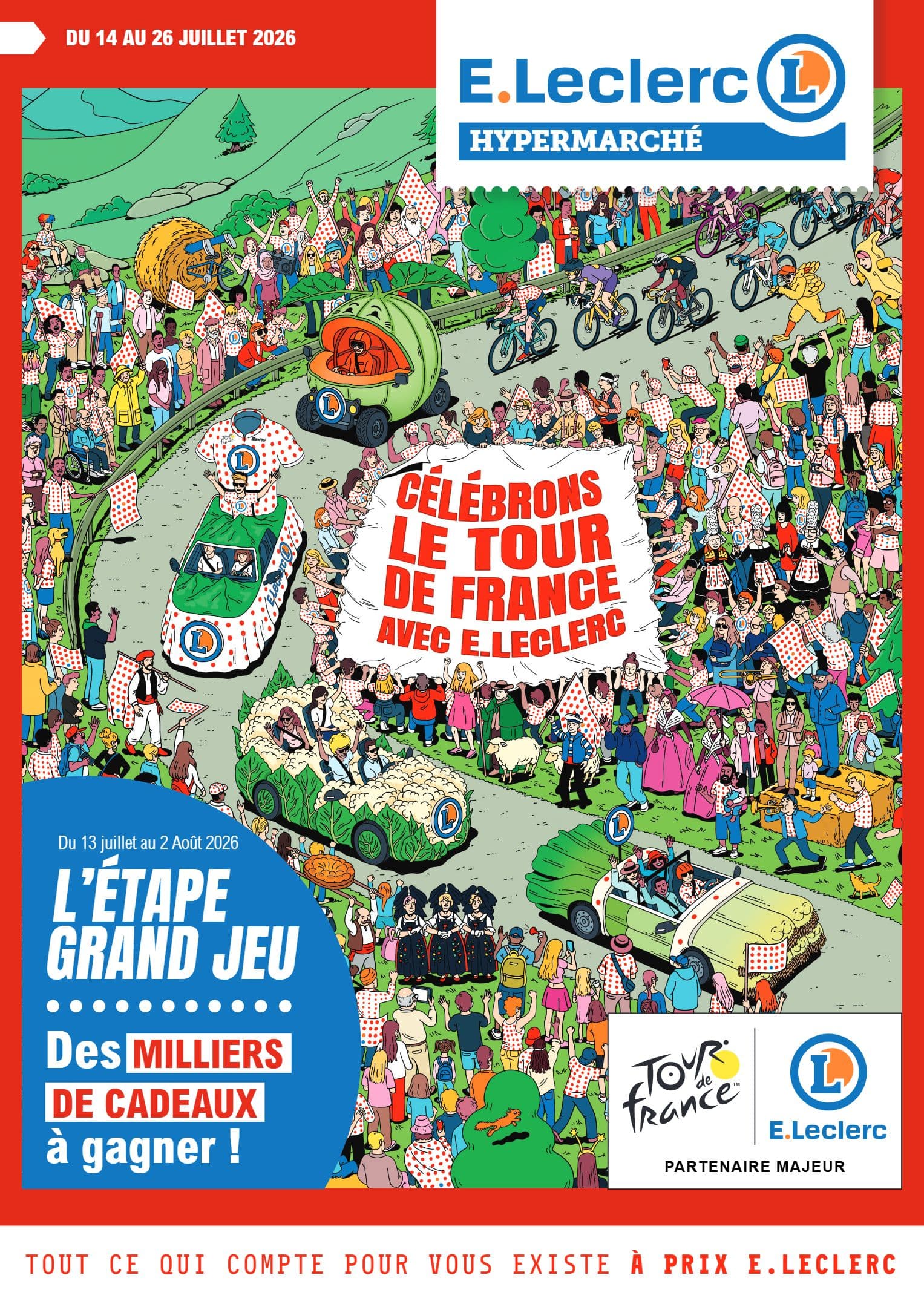 CÉLÉBRONS LE TOUR DE FRANCE AVEC E.LECLERC