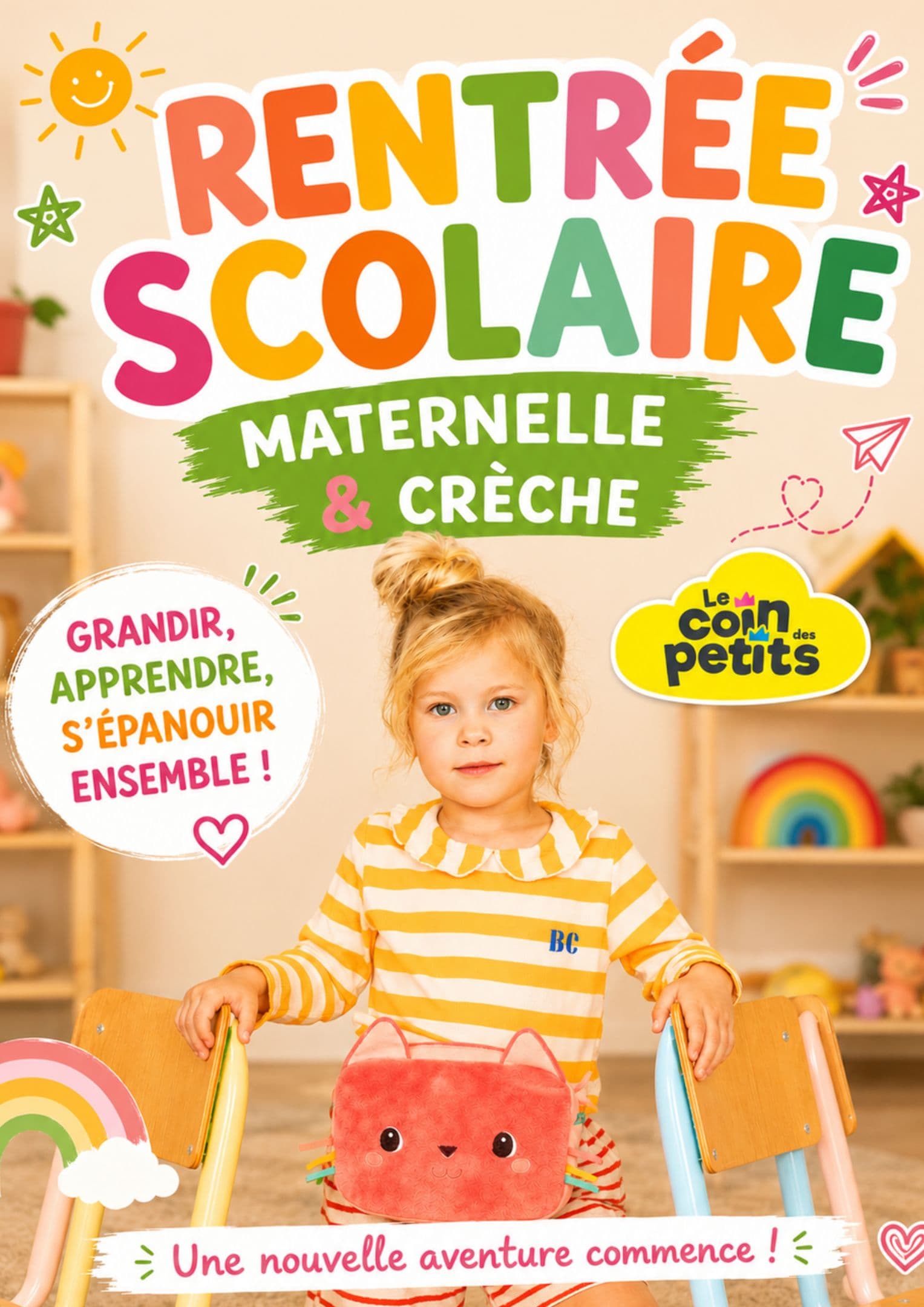RENTRÉE SCOLAIRE MATERNELLE & CRÈCHE