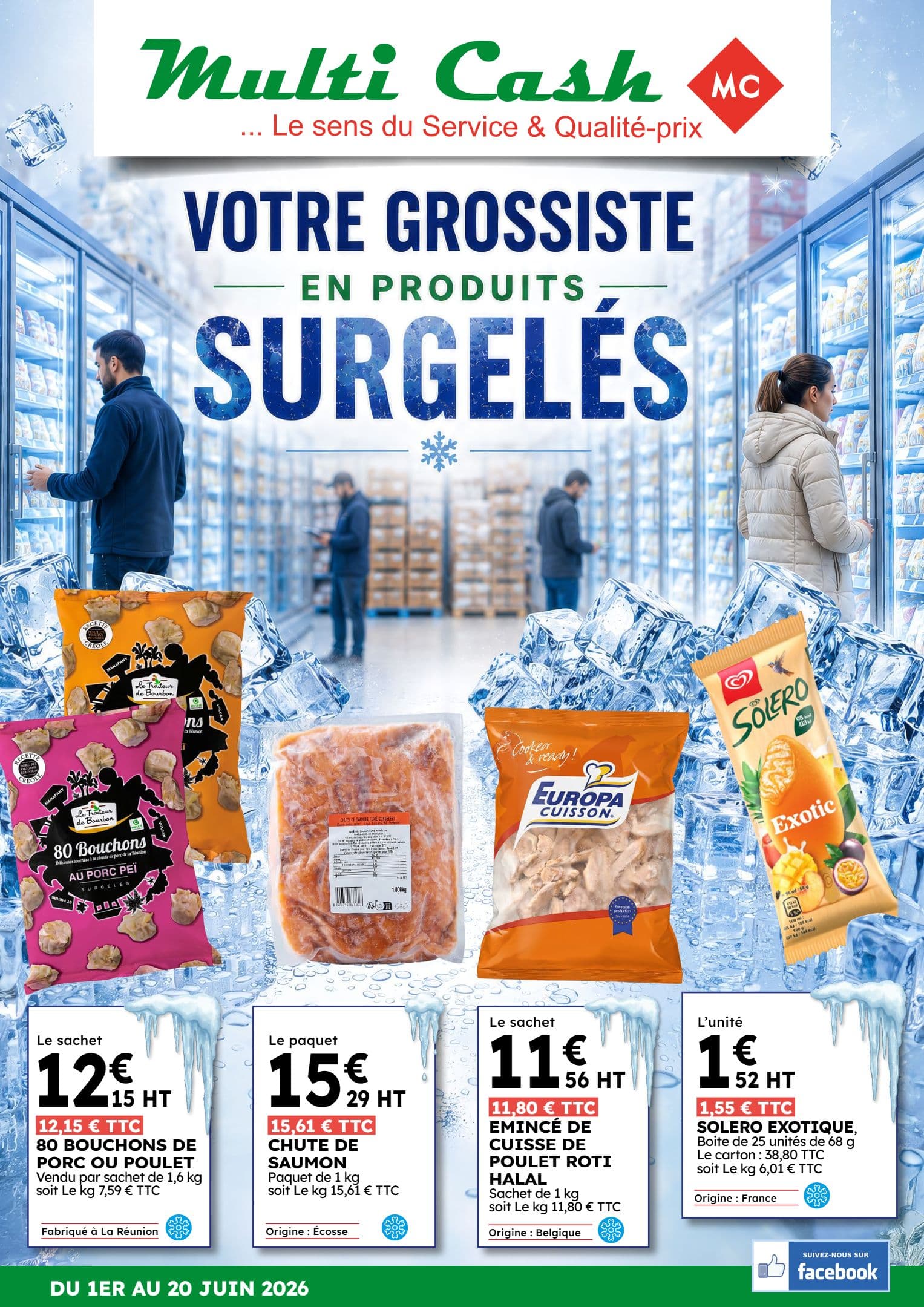 VOTRE GROSSISTE EN PRODUITS SURGELÉS