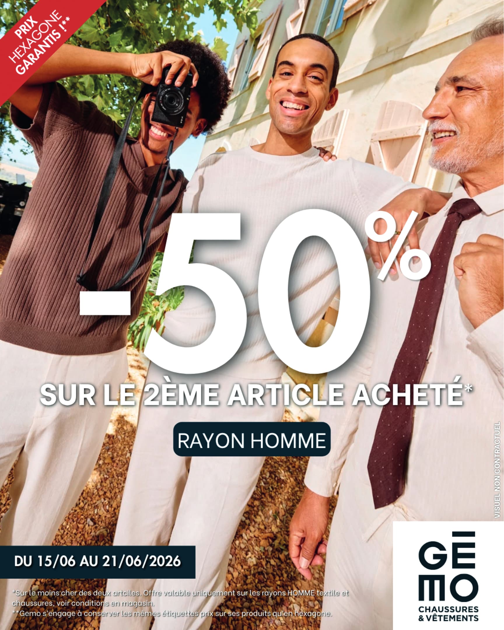 -50% SUR LE 2ÈME ARTICLE