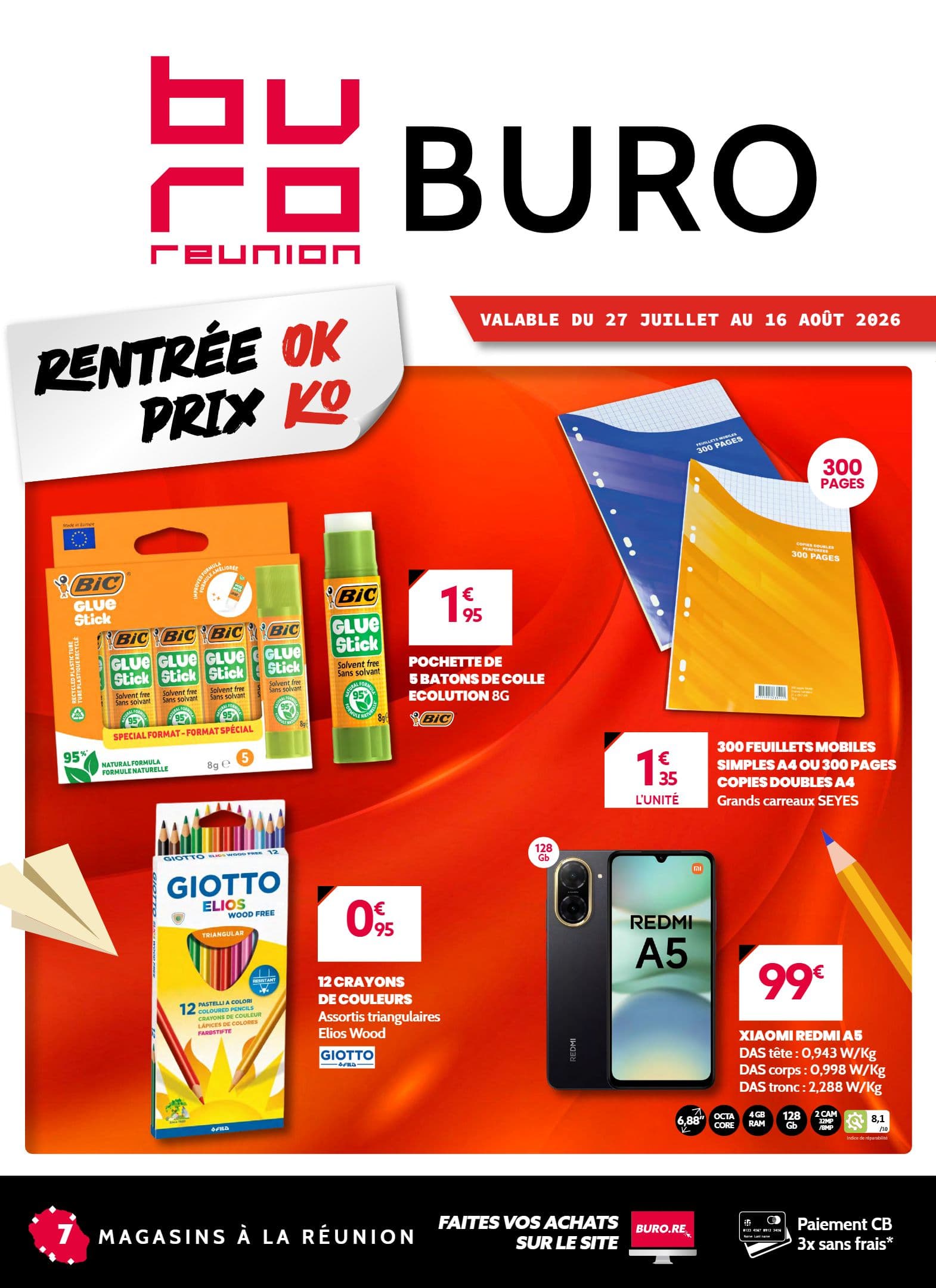 RENTRÉE OK PRIX KO