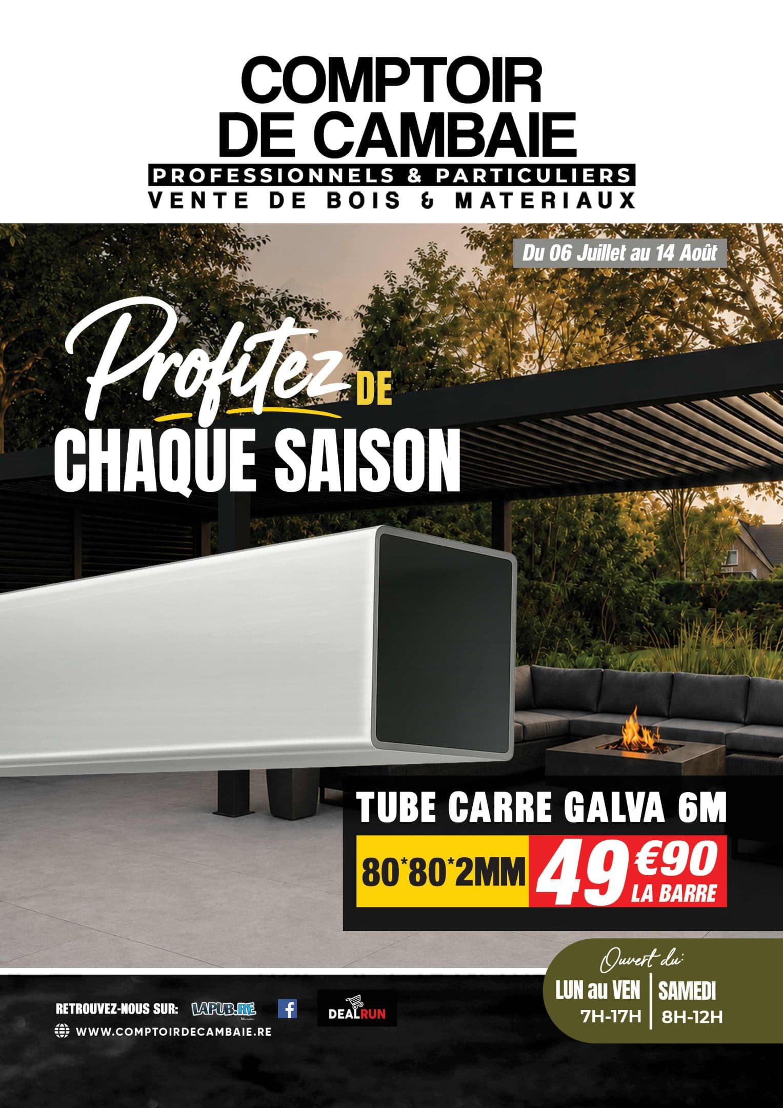 PROFITEZ DE CHAQUE SAISON