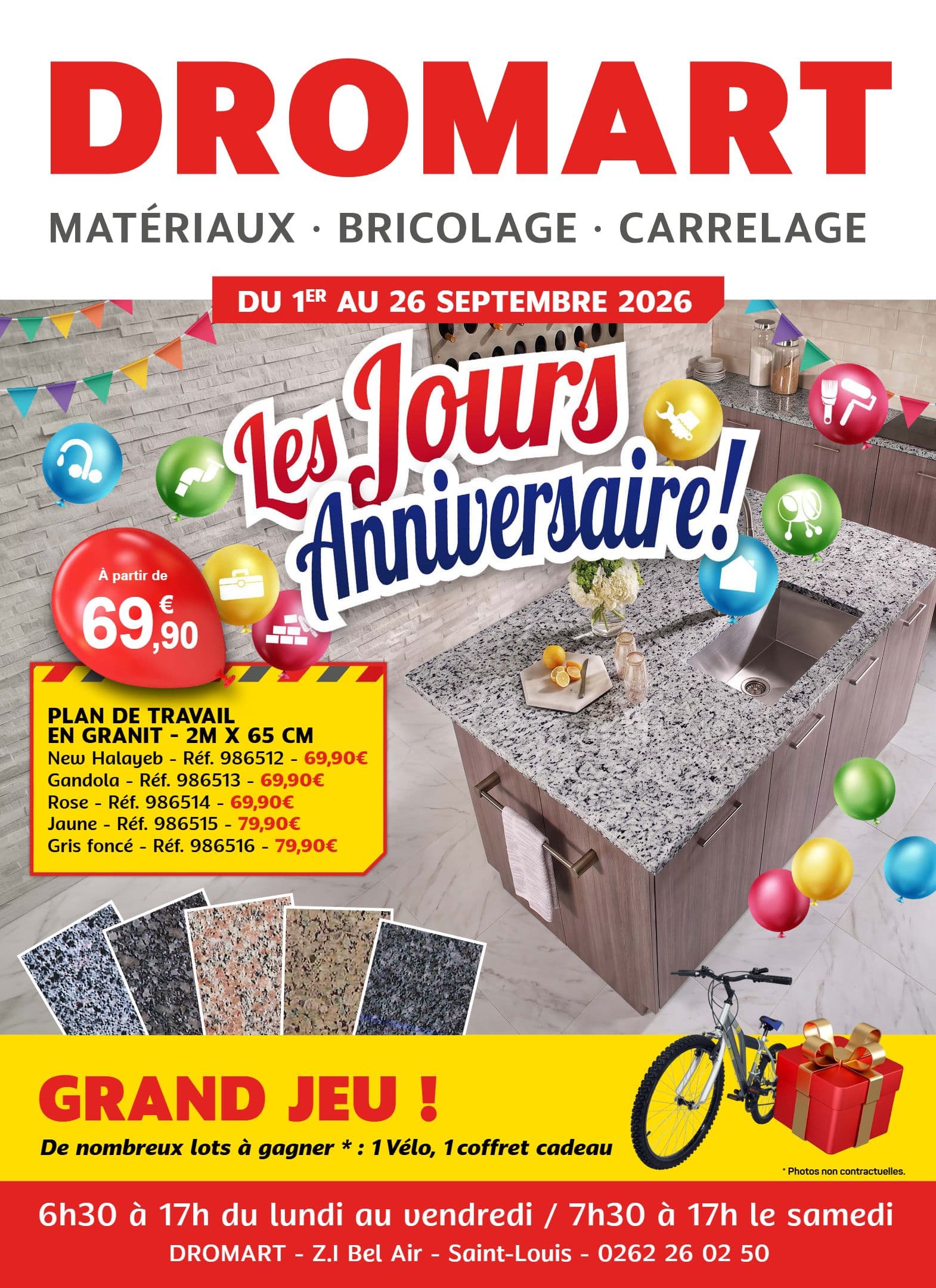 LES JOURS ANNIVERSAIRES !