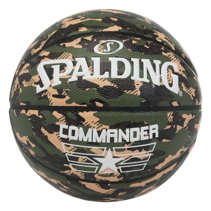 Ballon de basket Spalding 84588Z Vert Cuir Synthétique 7 - Image 1