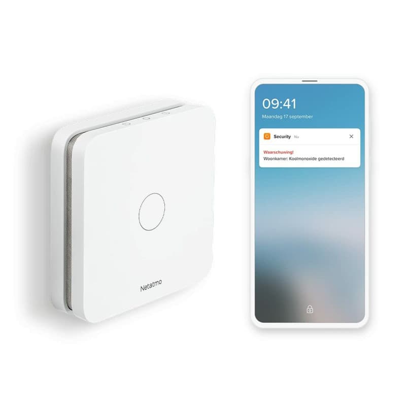 Netatmo CO Detector Détecteur de monoxyde de carbone Raccordements sans fil - Image 1