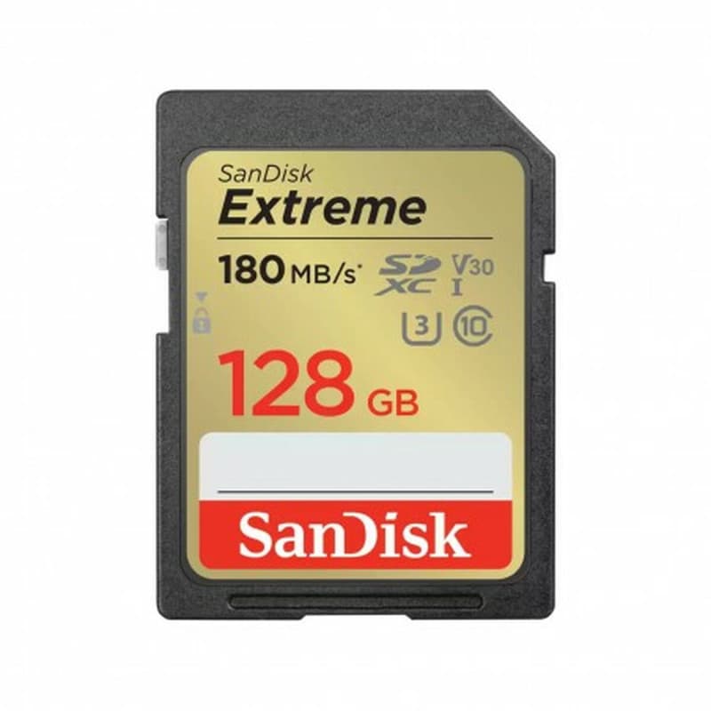 Carte Mémoire SD SanDisk Extreme 128 GB - Image 1