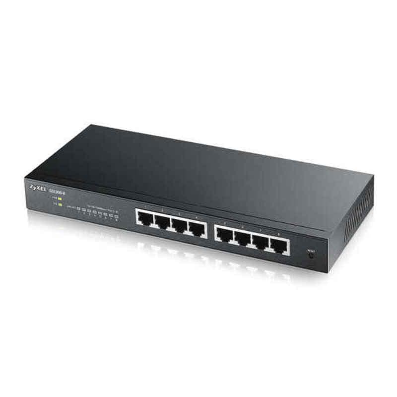 Zyxel GS1900-8 Géré L2 Gigabit Ethernet (10/100/1000) Noir - Image 1