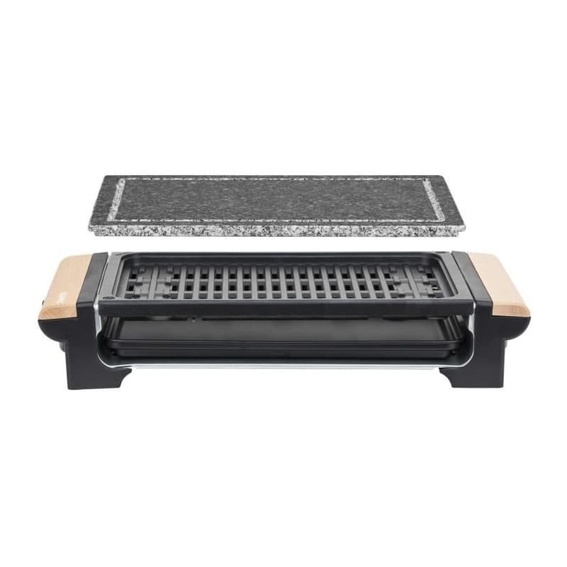 H.Koenig RP320 - Grill et pierre a cuire 2 en 1 - 1300 W - Image 1