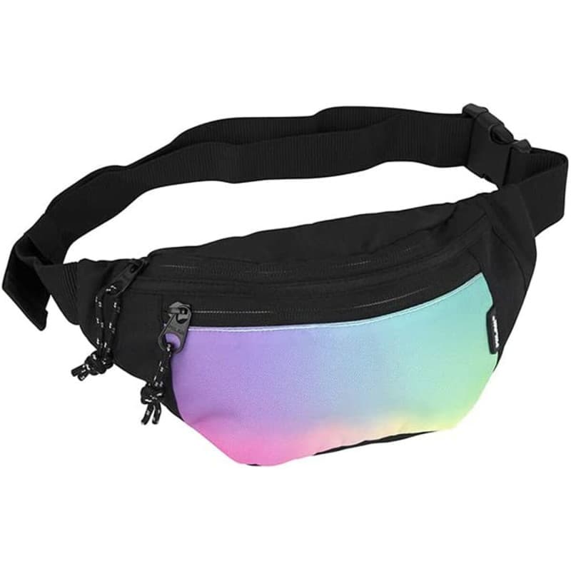 Sac banane Milan Sunset Noir 30 x 15 x 8,5 cm - Image 1