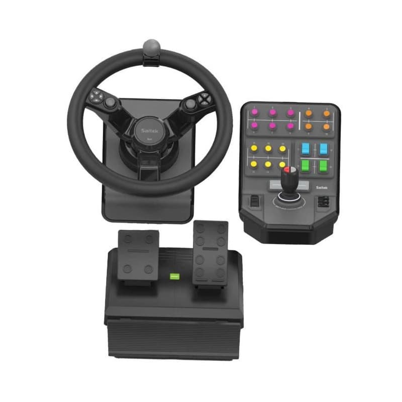 Simulateur de tracteur - Logitech G Saitek - Farm sim controller - Conçu pour PC - Image 1