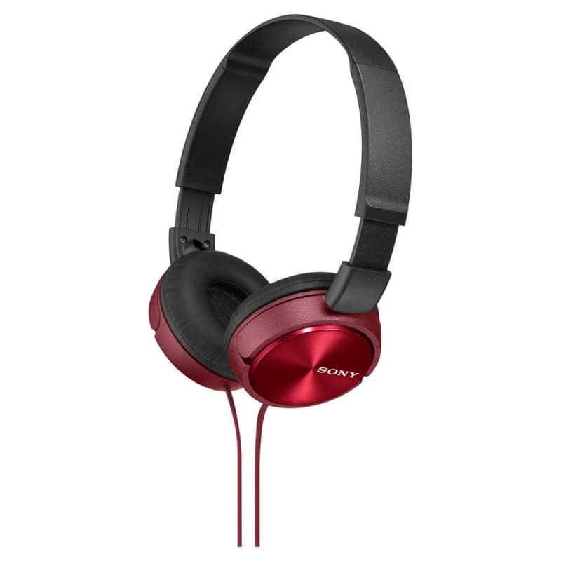 Sony MDR-ZX310AP Casque Avec fil Arceau Appels/Musique Rouge - Image 1