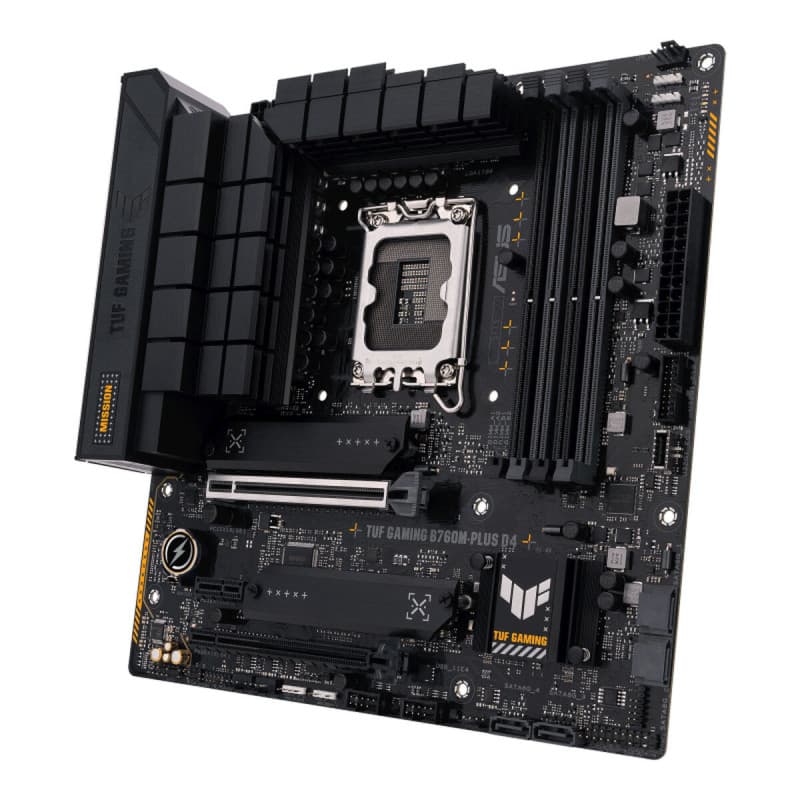 Asus TUF Gaming B760M-PLUS D4 Intel B760 LGA 1700 micro ATX - Image 1