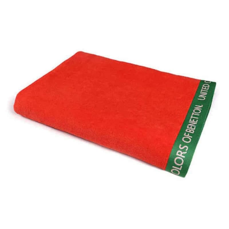 Serviette de plage Benetton Rainbow Rouge (160 x 90 cm) - Image 1