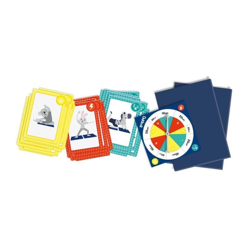 SES Creative Animal yoga Jeu de cartes Jeu de chance - Image 1