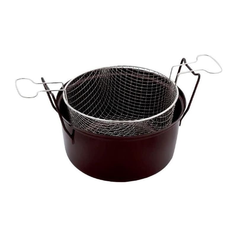 Friteuse Baumalu Noir Ø 28 cm - Image 1