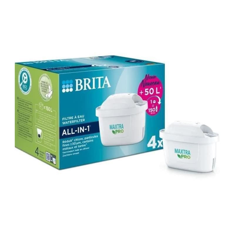 Filtre pour Carafe Filtrante Brita Maxtra Pro All-in-1 (4 Unités) - Image 1