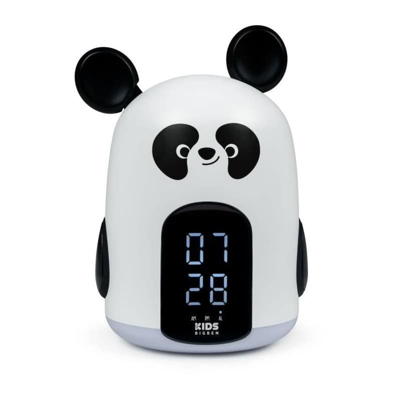 Réveil Bigben Blanc/Noir Ours Panda - Image 1