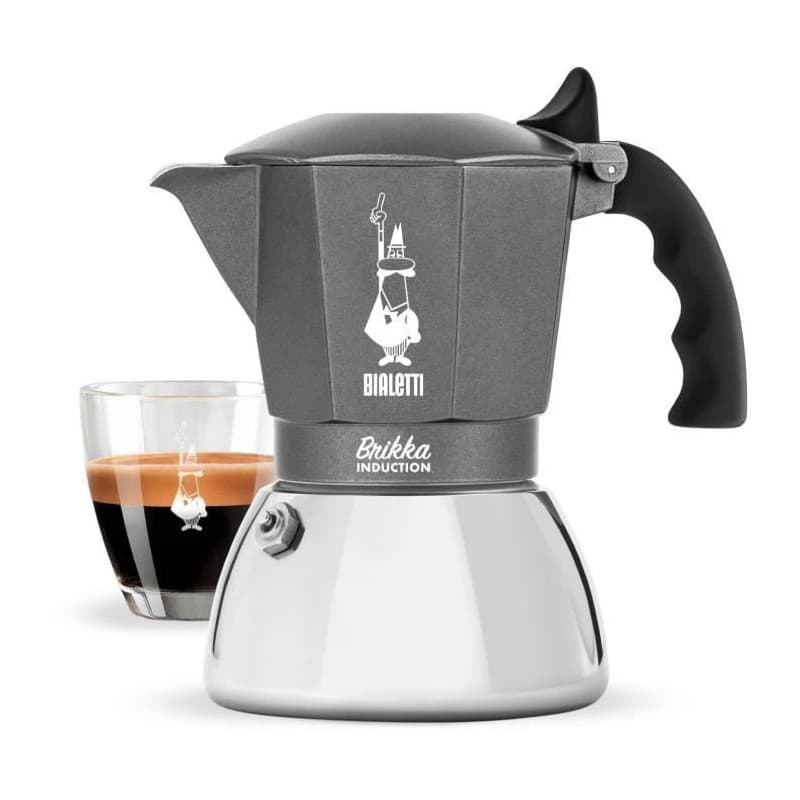 Cafetière Italienne Bialetti Brikka Aluminium - Image 1