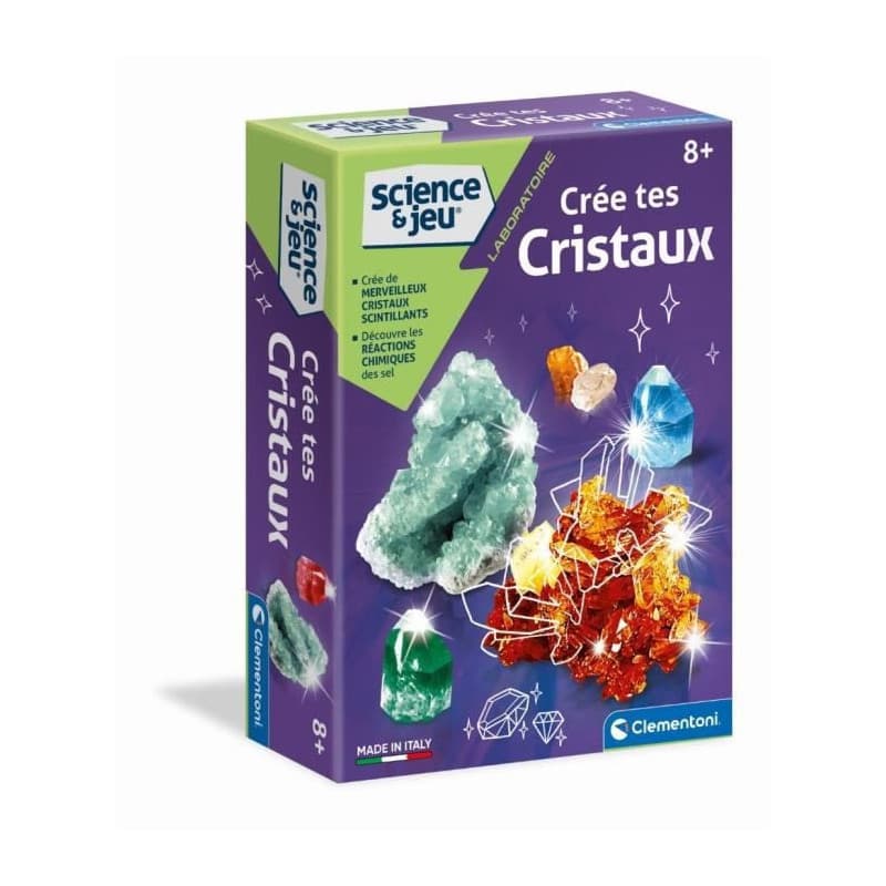 Jeu scientifique Clementoni Creates Crystals Fluorescent - Image 1