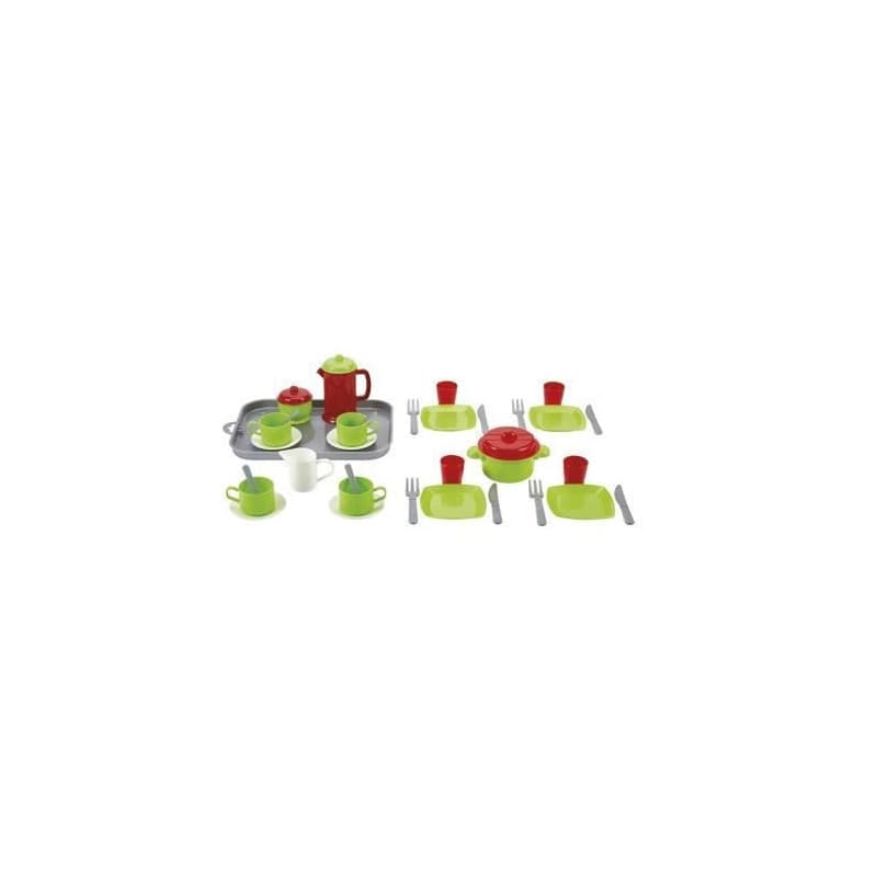 Service de Vaisselle Ecoiffier Tray Dinette Garni jouet - Image 1