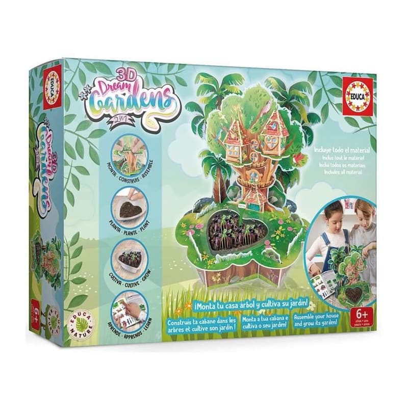 Jeu scientifique Educa Dream Gardens 3D - Image 1