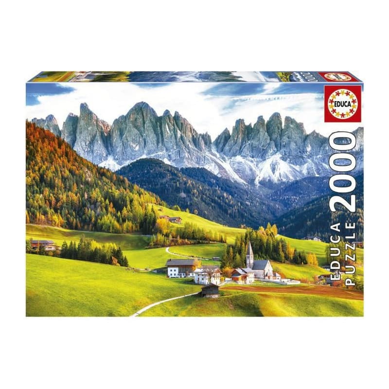 Puzzle Educa Fall in Dolomites 2000 Pièces - Image 1