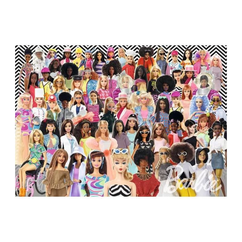 Ravensburger Puzzle 1000 p - Barbie (Challenge Puzzle) - Image 1