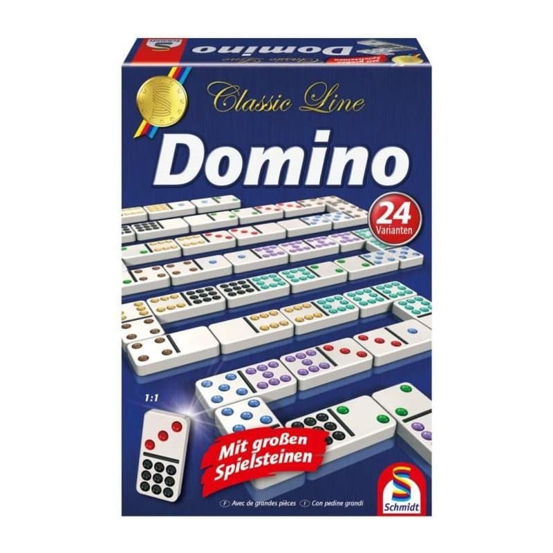 Domino Schmidt Spiele Classic Line Multicouleur - Image 1