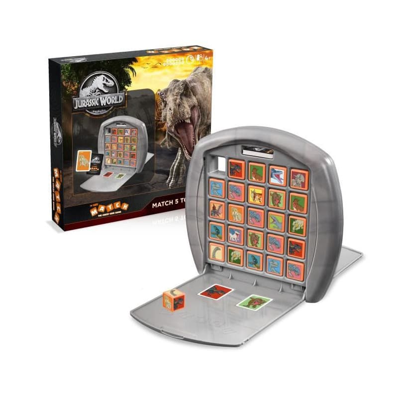 Jeu Memory Jurassic World Match Multicouleur (Inglés, Alemán) - Image 1