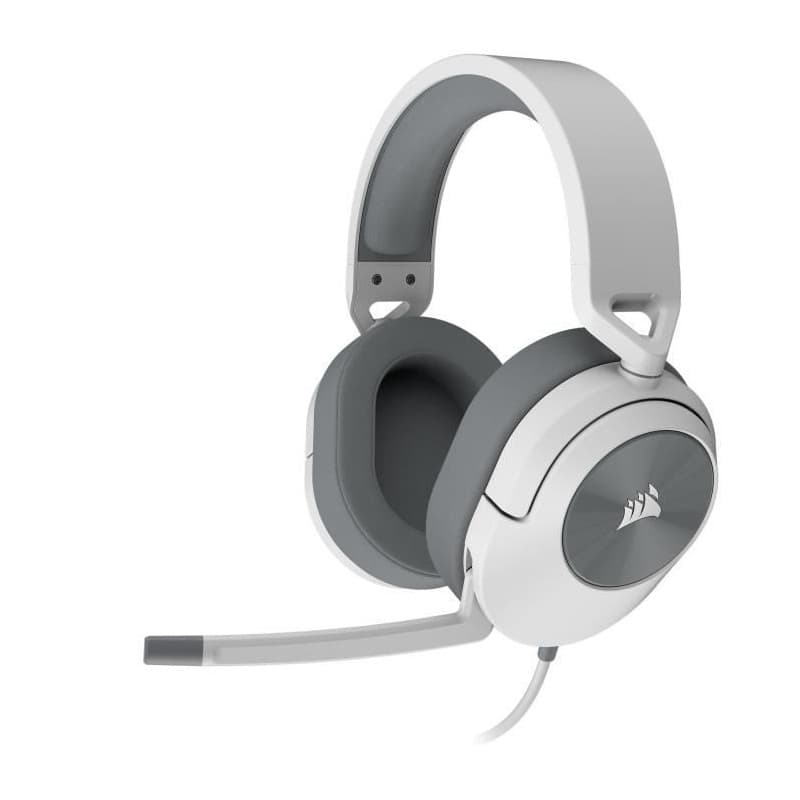 Casques avec Microphone Corsair HS55 STEREO Blanc - Image 1
