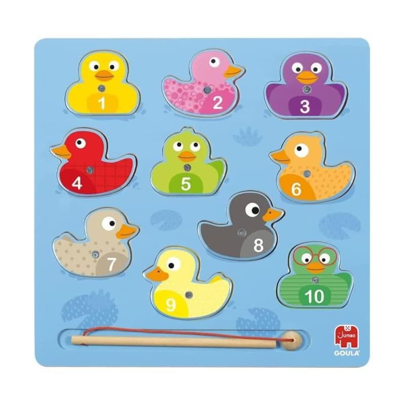 Jumbo GOULA Magnetic Puzzle Ducks 59453 - Image 1