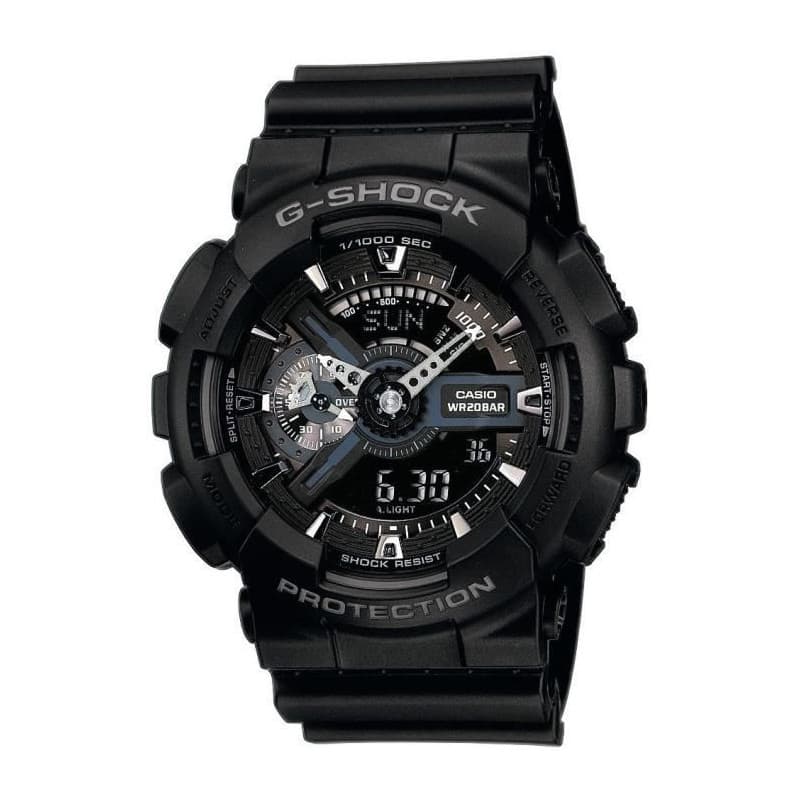 Montre Homme Casio GA-110-1BER Noir Argenté - Image 1
