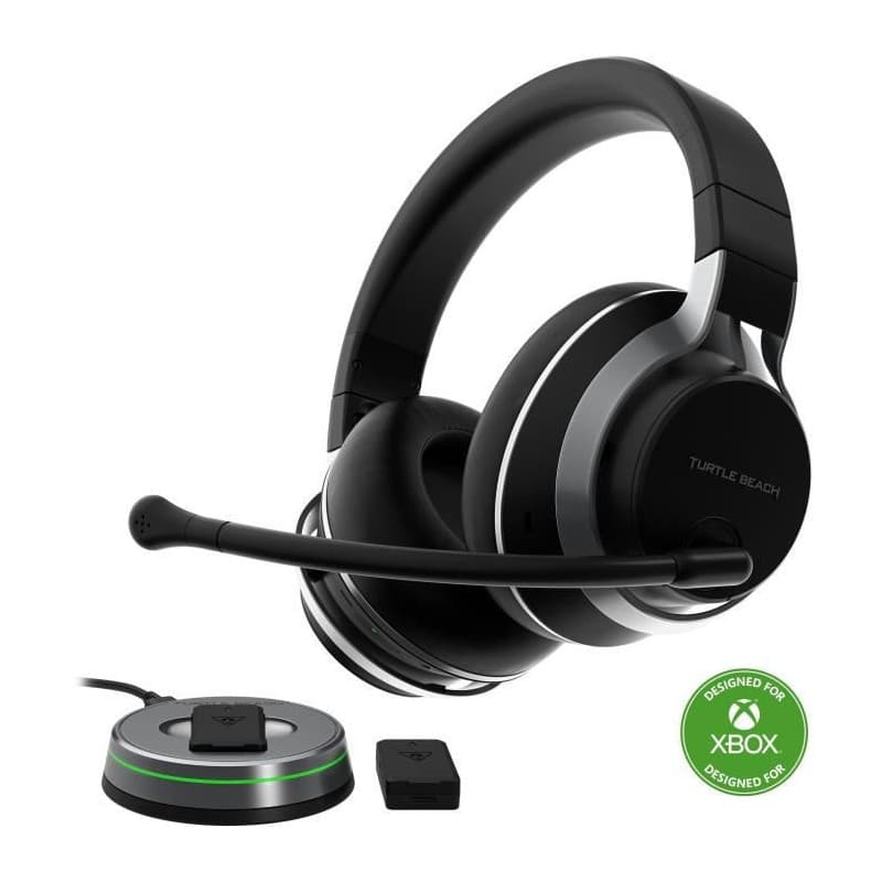 Turtle Beach Stealth Pro - Xbox Casque Sans fil Arceau Jouer Bluetooth Noir - Image 1