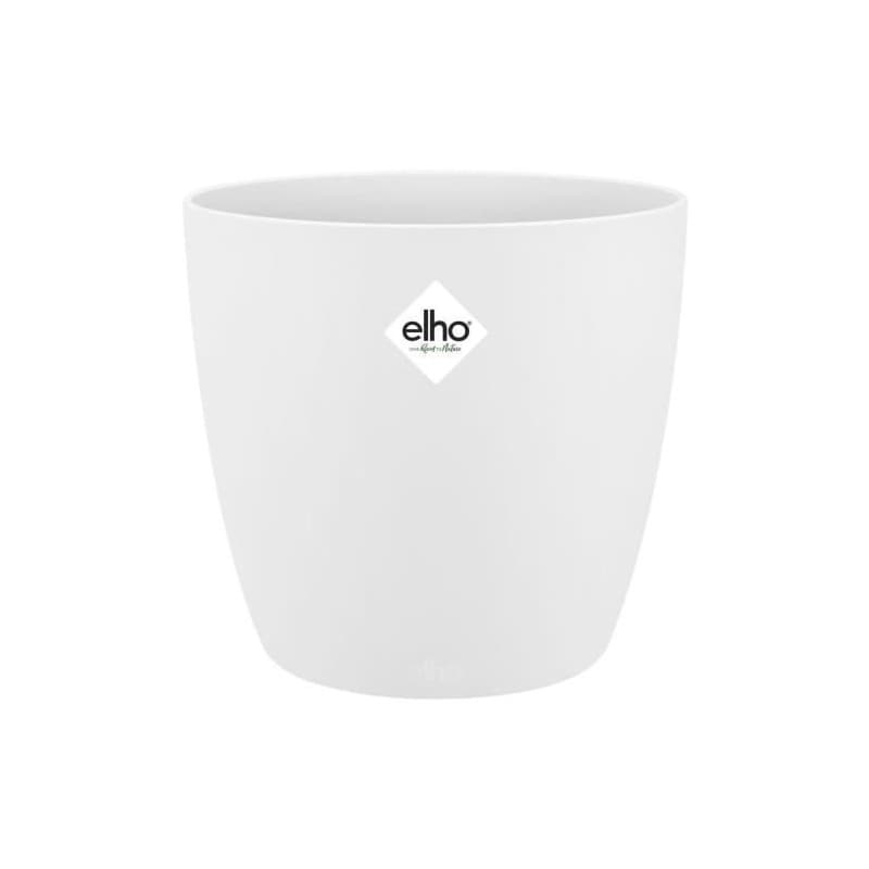 Pot Elho Blanc Plastique Rond - Image 1