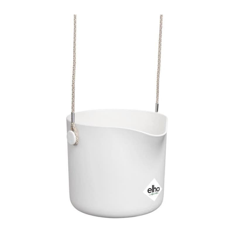 Jardinière suspendue Elho Blanc Plastique Ø 18 cm - Image 1