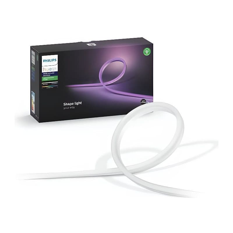 Philips Hue White and Color ambiance Lightstrip extérieur 5 mètres - Image 1