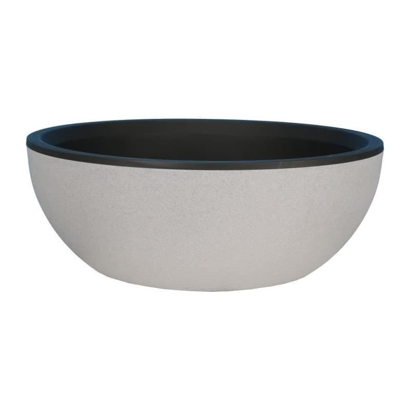 Pot Riviera Granite Gris clair Ø 40 cm Pierre - Image 1