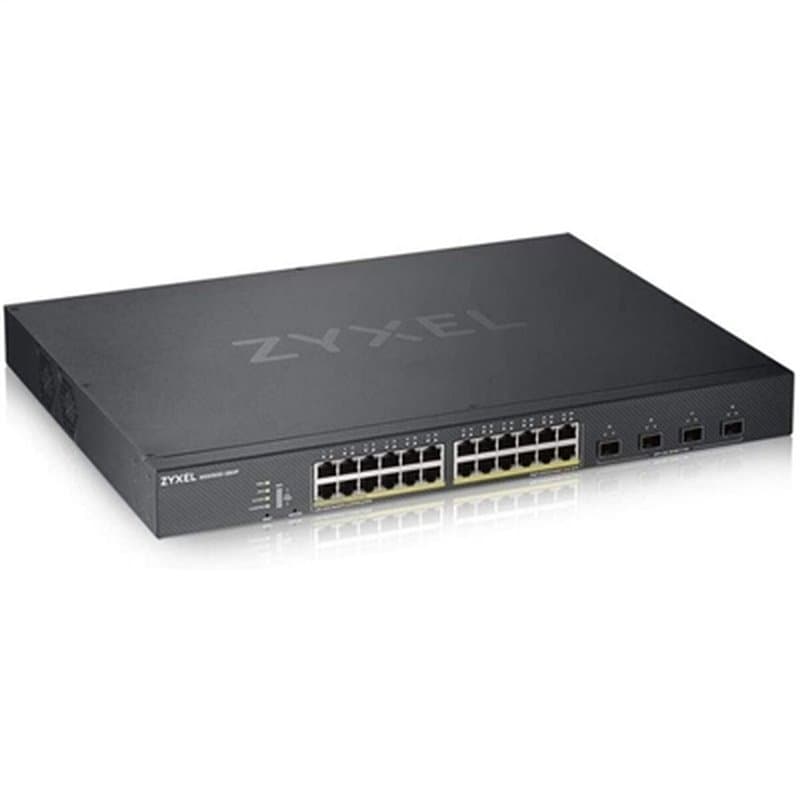 Zyxel XGS1930-28HP Géré L3 Gigabit Ethernet (10/100/1000) Connexion Ethernet, supportant l'alimentation via ce port (PoE) Noir - Image 1