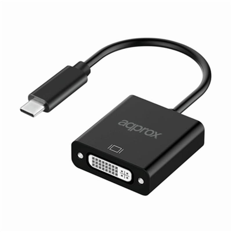 Adaptateur USB C vers DVI approx! APPC51 Noir - Image 1
