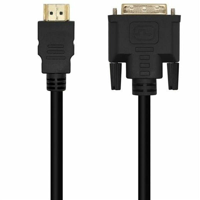Aisens A117-0090 câble vidéo et adaptateur 1,8 m HDMI Type A (Standard) DVI 18+1 Noir - Image 1