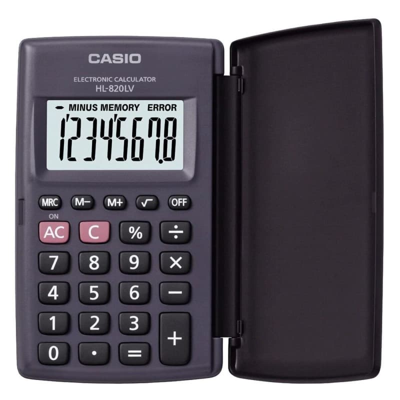 Calculatrice Casio A23 Gris Résine 10 x 6 cm - Image 1
