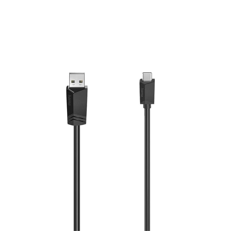 Hama 00200632 câble USB 1,5 m USB 2.0 USB C USB A Noir - Image 1