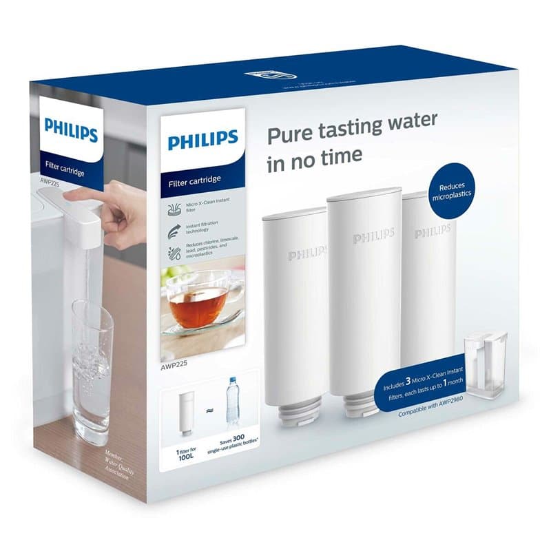 Philips AWP225/24 fourniture de filtre à eau Cartouche de filtre à eau 3 pièce(s) - Image 1