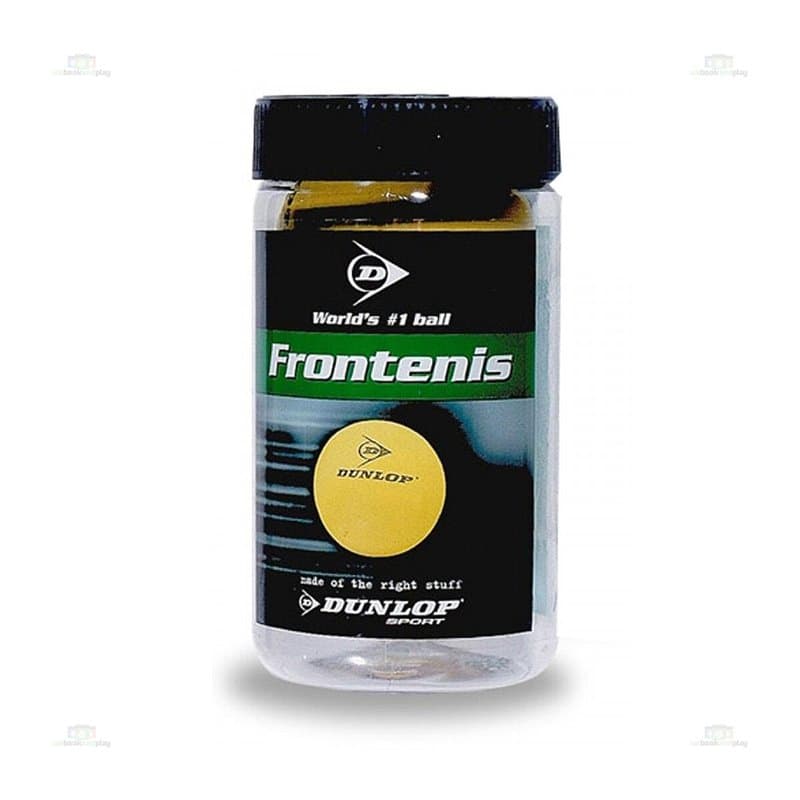 Balles de Tennis Dunlop TB FRONT B 2 PET 305930 Jaune - Image 1