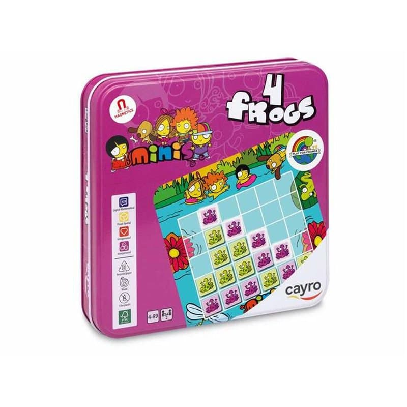 Jeu Éducation Enfant Cayro Frogs 19 x 19 x 3,5 cm 8 Pièces - Image 1