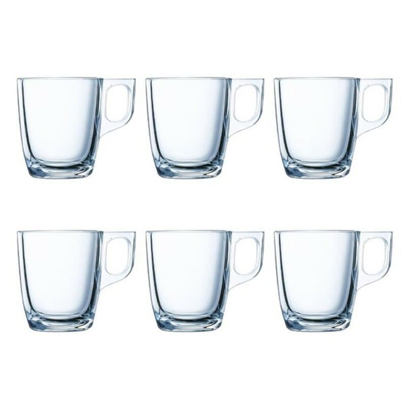 Ensemble de tasses à café Luminarc Nuevo (6 pcs) Transparent verre 90 ml 6 Pièces - Image 1